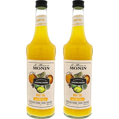 Monin - HomeCrafted Dragon Fruit Cosmo Cocktail Mix, Ready-to-Use Drink Mixer, Strawberry & Pear Blend, Made with Natural Flavors & Real Fruit Juice