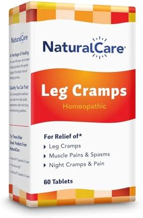 NaturalCare Leg Cramps, Homeopathic Tablets, 60ct | May Provide Support for Leg, Calf & Foot Cramps, Muscle Spasms & Pain