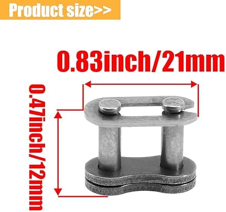 415 415H Chain 110L Link Heavy Duty for 49cc 50cc 60cc 66cc 70cc 80cc 2-stroke 4-stroke Engine Motor Motorized Bicycle Pit Dirt Mini Bike Scooter