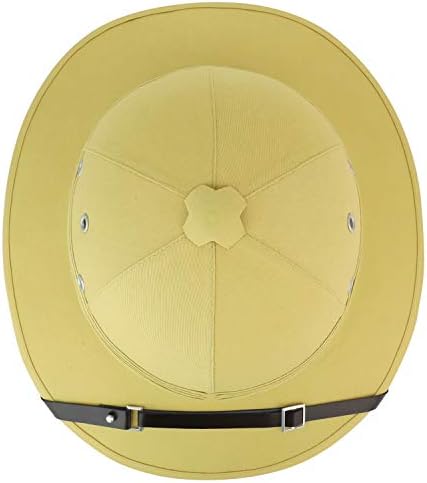 Armycrew French Style 100% Genuine Pith Helmet Safari Hat
