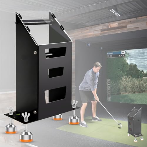 Case for Bushnell Launch Pro / for Foresight Golf Launch Monitor Simulator | Portable Metal Protective Case, Visual Golf Launch Monitor Shield