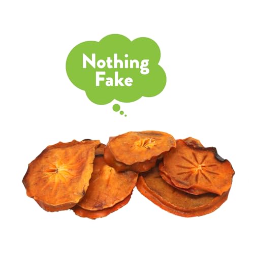 Fruit for Thought Dried Persimmons, No Sugar Added, 12 oz, Pack of 2
