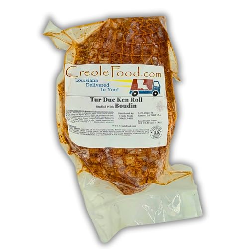 Creole Food Turducken (Seafood Jambalaya Stuffing