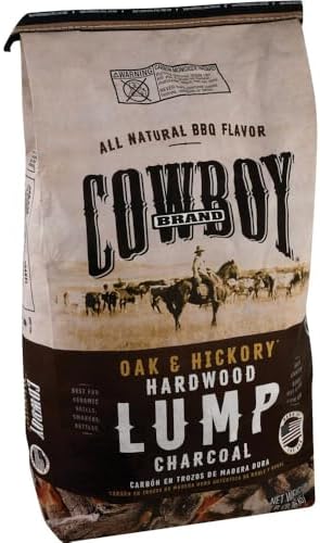13518 Southern Style Hardwood Lump Charcoal, 18 lb