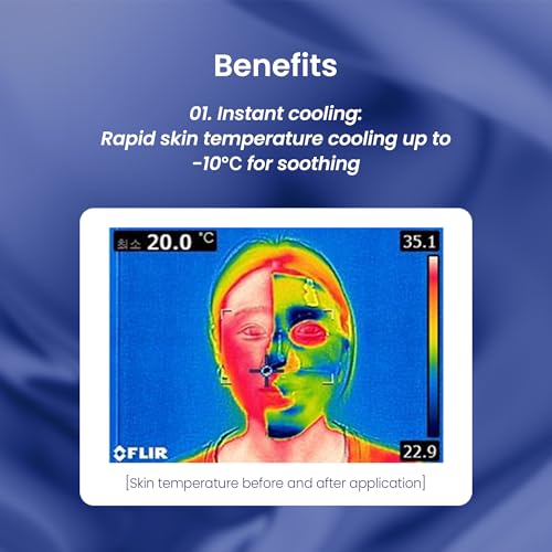 Cryo-Derm Mask, Gamma-ray satilization, No preservatives, Post-care after laser treatment, Hypoallergenic