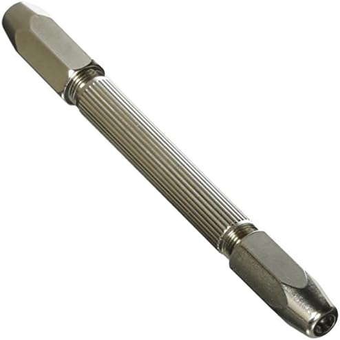 Zona 37-145 Double Ended Pin Vise with 2 Reversible Collets, Capacity 0-Inch -Inch - .05-Inch, .05-Inch - .10-Inch, .03-Inch - .08-Inch