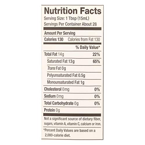 Nutiva Organic Coconut Oil Butter Flavor 14 Fl Oz-6 Pack