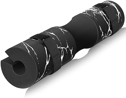 POWER GUIDANCE Barbell Squat Pad - Neck & Shoulder Protective Pad - Great for Squats, Lunges, Hip Thrusts, Weight Lifting & More - Fit Standard and Olympic Bars Perfectly