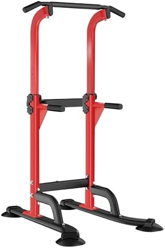 SogesHome Multi-Function Power Tower Pull Up Bar Dip Station for Home Gym