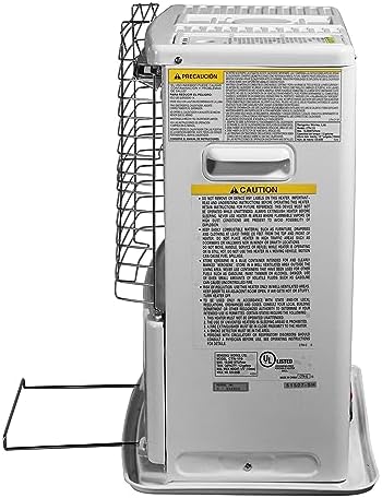 Sengoku HeatMate Indoor & Outdoor Portable Kerosene Oil Heater, 10, 000 BTU, White - Cordless Space Heating Machine for Home, Office, Garage, Basement
