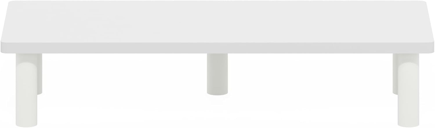FURINNO Turn-N-Tube Monitor Stand, French Oak Grey/Black