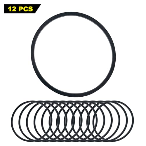 Leegol Electric Rock Tumbler Replacement Drive Belt 12 Pack Belt Size: Dia 32 x 5 mm