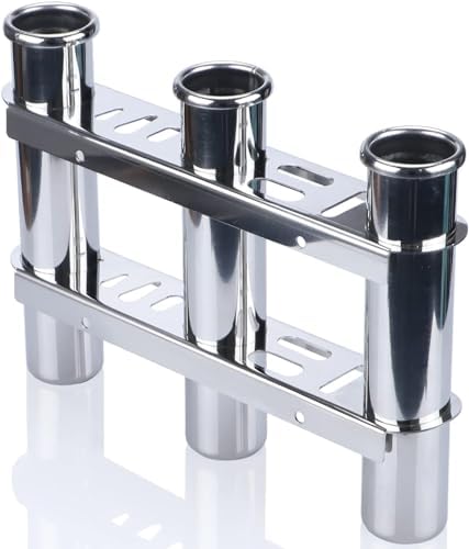 3 Tubes Fishing Rod Holder for Boat
