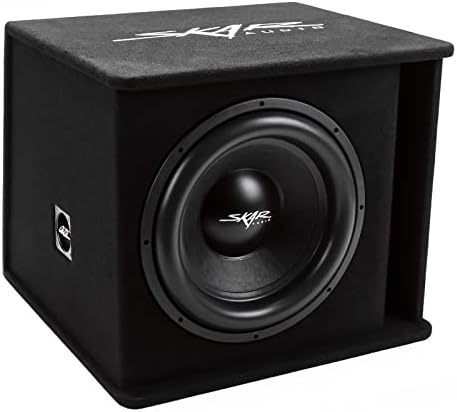 Skar Audio Single 8" Complete 700 Watt SDR Series Subwoofer Bass Package - Includes Loaded Enclosure with Amplifier