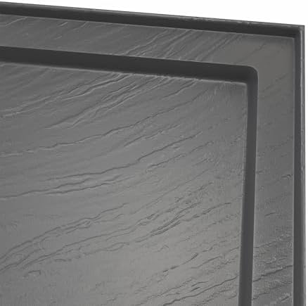 DreamLine SlimLine 32 in. D x 60 in. W x 2 3/4 in. H Left Drain Single Threshold Shower Base in Black, DLT-1132601-88
