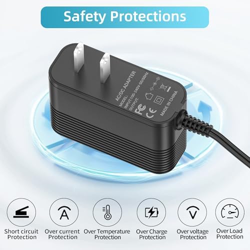 Power Cord for ProForm Elliptical Smart Strider 390 395 475 510 E, 480 490 500 600 LE, 400 700 510 EX