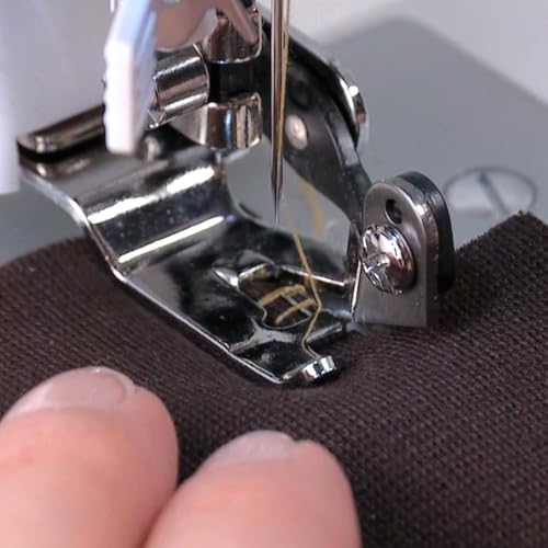 SINGER® Side Cutter Attachment, Compatible with Low-Shank Sewing Machines | Trims and finishes fabric edges, ideal zigzag stitching