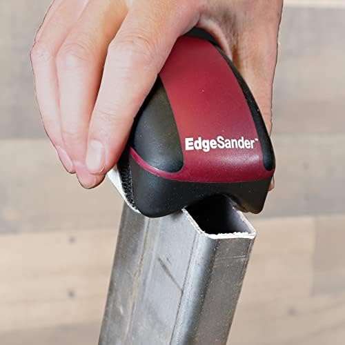 Milescraft 1621 Edge Sander - Dual Edge Sanding Tool – V-Groove Sands both Edges Simultaneously on Boards from ¼ to 1-1/2 in. - Saves Time - Uses