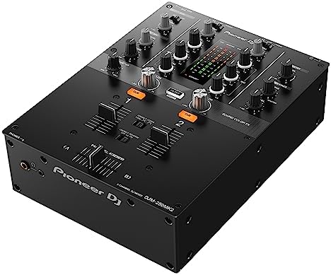 Pioneer DJ DJM-250MK2 2-Channel DJ Mixer, Black | For DJs moving to separates, 2-channel club-style mixer, free rekordbox DVS, Sound Color FX
