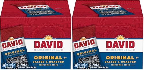 DAVID Sunflower Seeds, Original Flavor, 1.75 oz. (24-pk)