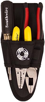 Southwire Electrical Wire Tool Kit - Multipurpose Set for Installation & Repair - Stainless Steel Wire Stripper, Multi-Bit Screwdriver