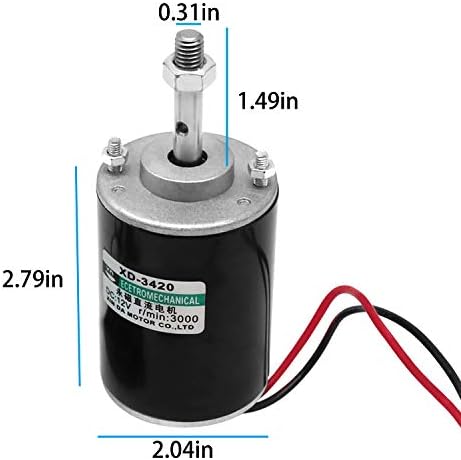 12V 30W Permanent Magnet DC Motor