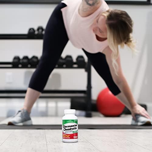 21st Century Glucosamine Chondroitin Advanced with MSM, Joints, 120ct | Advanced Glucosamine Chondroitin with MSM, Joint