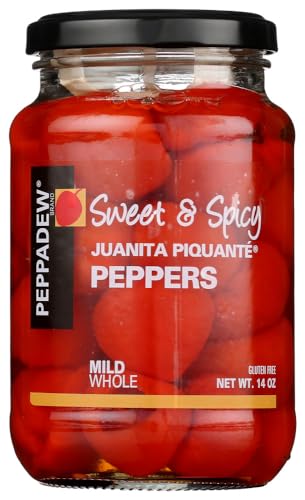 PEPPADEW Mild Whole Sweet Piquant Peppers 14oz or 400 grams each ( 2 pack )