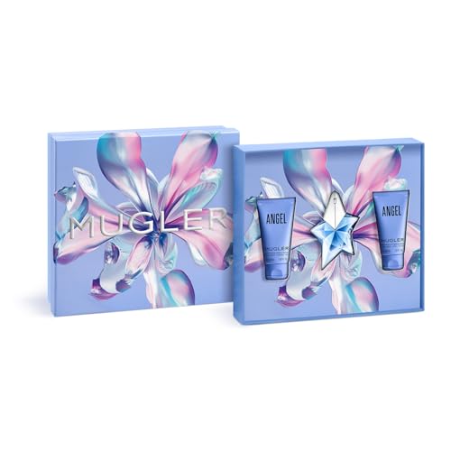 Mugler Angel Eau de Parfum - Long Lasting Ambery Gourmand Perfume for Women | Fragrance with Bergamot, Praline & Patchouli - Long Lasting Womens Gourmand Scent - Perfect for Everyday Wear - Refillable