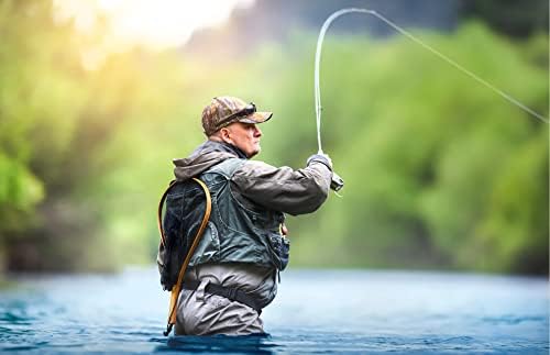 The Fly Fishing Place Guerilla Hopper Trout Flies - Yellow High Visibility Grasshopper or Stonefly Dry Fly - 6 Flies Hook Size 10