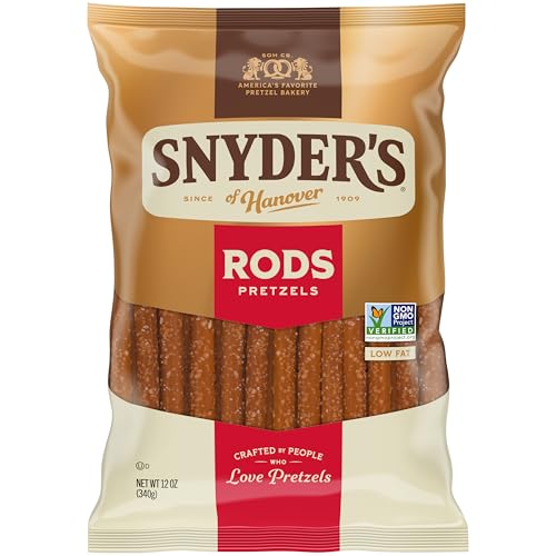 Snyder's of Hanover Pretzel Rods, 12 oz
