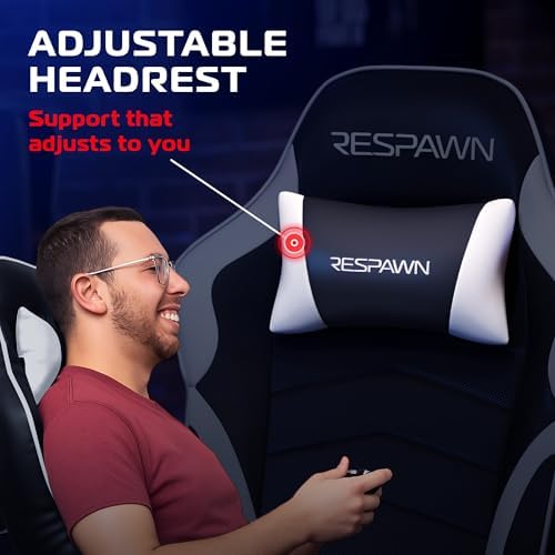Respawn 900 Gaming Recliner Chair with Footrest, Cup Holder and Swivel