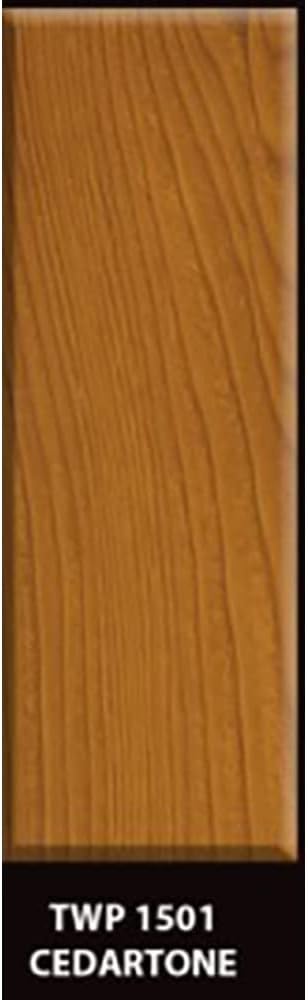TWP 1501 Cedartone Low VOC Wood Preservation Stain - Eco-Friendly, Long-Lasting Protection, UV & Water Resistant