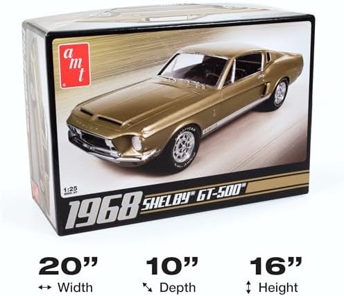 AMT 1968 Shelby GT 500 1:25 Scale Model Kit