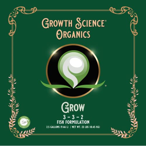 Organics - Grow (3-3-2) : Base Nutrient (2.5G)