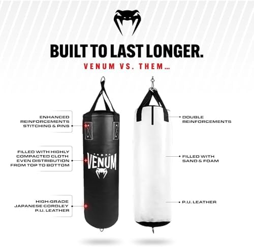 Venum Origins Punching Bag (Ceiling Mount Included)
