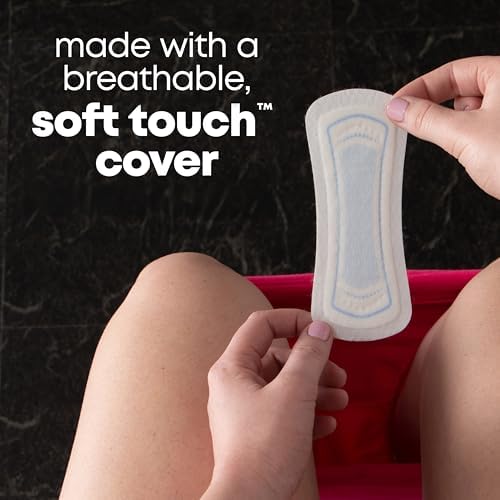 U by Kotex Balance Daily Panty Liners, Wrapped, Light Absorbency, Regular Length, 50 Count (Packaging May Vary)