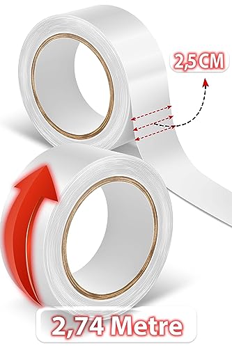 Walker Signature Tape 1.0" wide X 3 yard roll,Clear