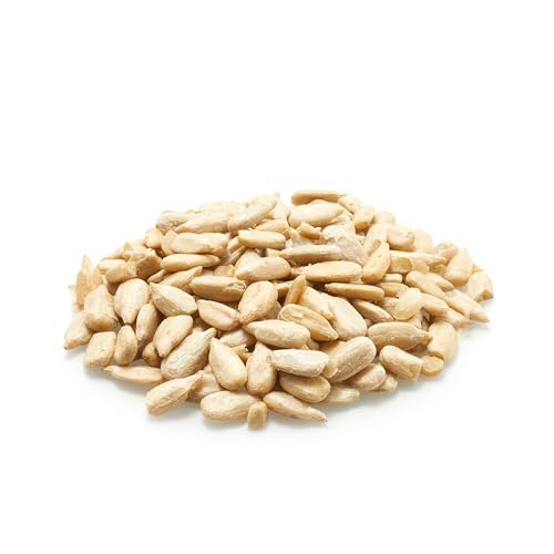 Yupik Roasted Salted Sunflower Seeds, No Shell, 2 lb (35.2 oz), Gluten-Free, Vegan, Kosher, Shelled Seeds, Source of Fiber & Iron, Plant-Based Protein, Savory Snack, Ideal Topping
