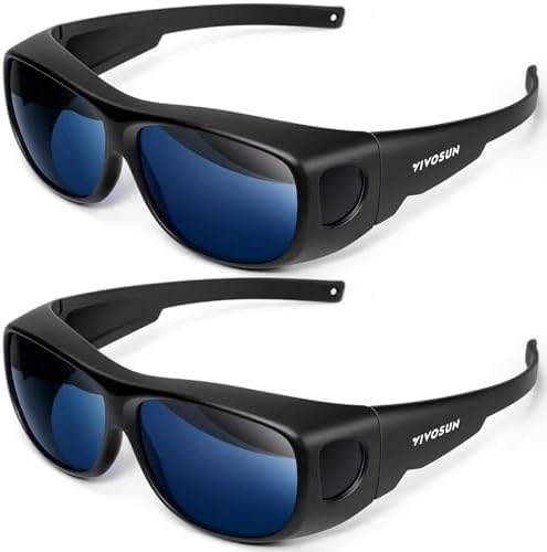 VIVOSUN Indoor Hydroponics LED Grow Room Glasses with Glasses Case