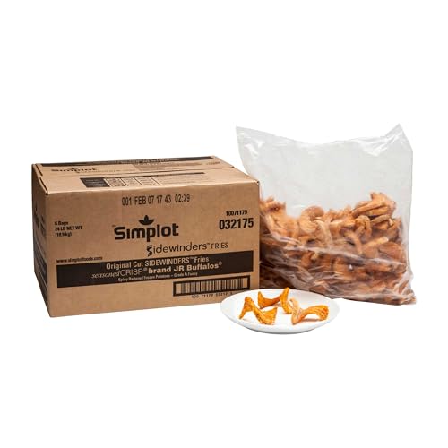 SeasonedCrisp JR Buffalos Seas Sidewinder Fries, 4 Pound -- 6 per case.