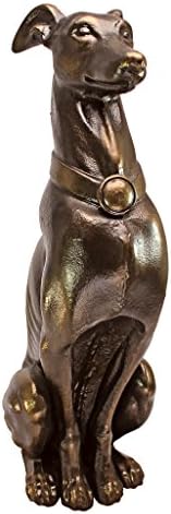 Design Toscano Man's Best Friend Dog with Basket Outdoor Garden Statue, 8 Inches Wide, 12 Inches Deep, 19 Inches High, Handcast Polyresin, Antique Stone Finish