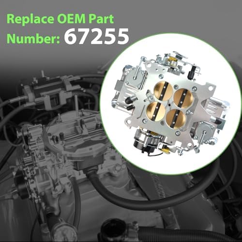 BR-67255 Carburetor 4150 Model 650 CFM 4 Barrel For Holley Quick Fuel Brawler Double-Pumper Carburetor Mechanical Secondary Electric Choke