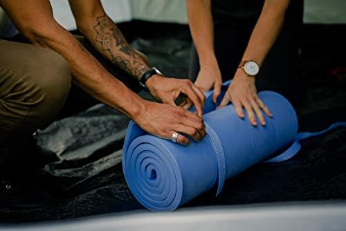 Stansport Pack Lite Camping & Backpacking Sleeping Pad – Lightweight Closed Cell Foam Mat – Waterproof & Puncture-Proof – Roll-Up Portable