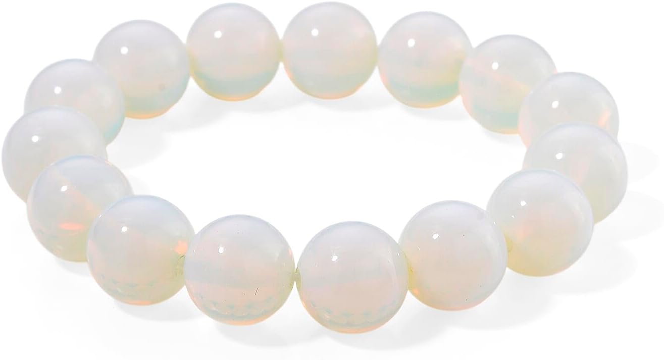 SHOP LC DELIVERING JOY Opalite 250.00 ctw Beaded Stretch Bracelet Gifts