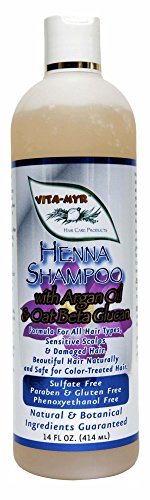 Vitamyr Henna Care Set 16 Oz Natural Shampoo & 16 Oz Natural Conditioner Vibrant Color Care & Nourishment for Gorgeous Tresses