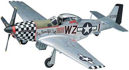 Revell 85-5241 P-51D Mustang Model Airplane Fighter Jet Kit 1:48 Scale 49-Piece Skill Level 4 Plastic Model Plane Building Kit