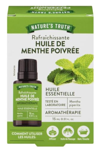 Nature's Truth Essential Oil, 100% pure Peppermint Oil, 1 Count