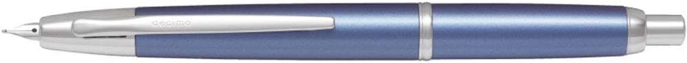 Pilot Fountain Pen Capless Decimo, Dark Gray Myca Body, F-Nib