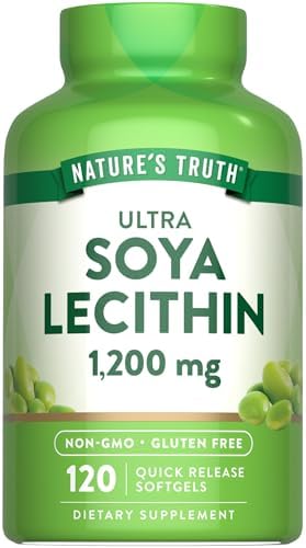 Nature's Truth Ultra Soy Lecithin | 1200 mg | 120 Softgels